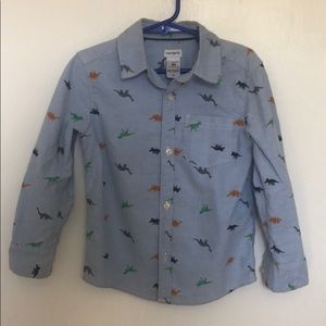 4T Carter’s long sleeve button up